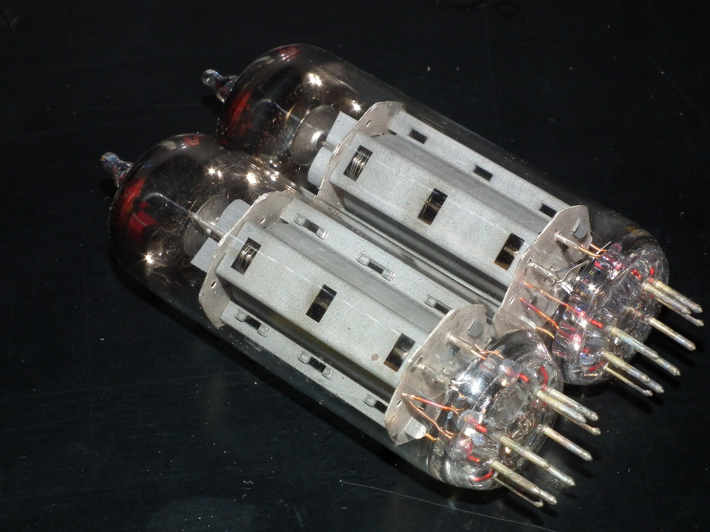 EL84 Standard Industrie Germany 6BQ5 NOS NIB matched pair from 70s