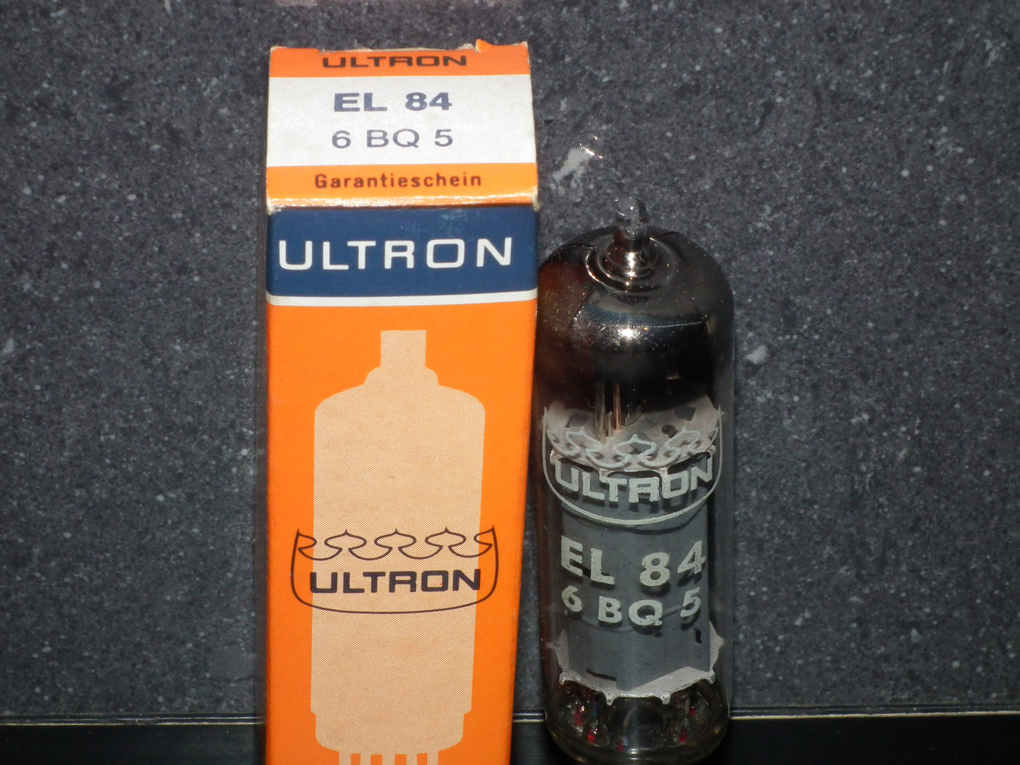 EL84 ULTRON 6BQ5 NOS NIB Old Mullard Tooling