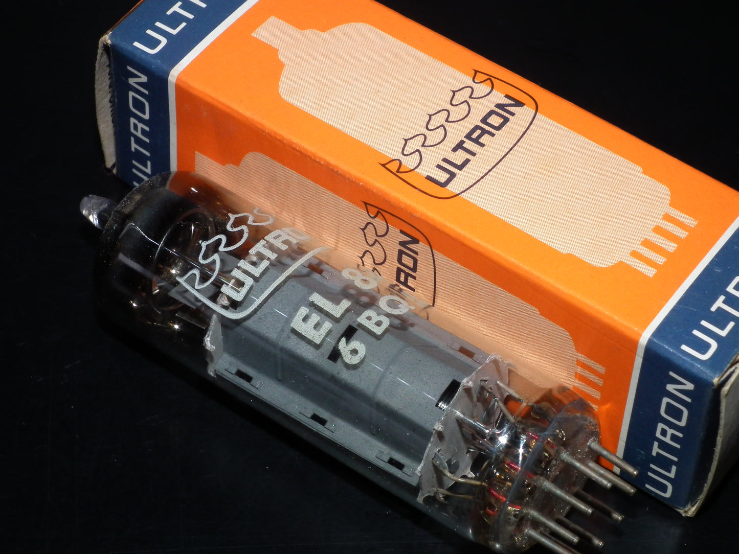 EL84 ULTRON 6BQ5 NOS NIB Old Mullard Tooling
