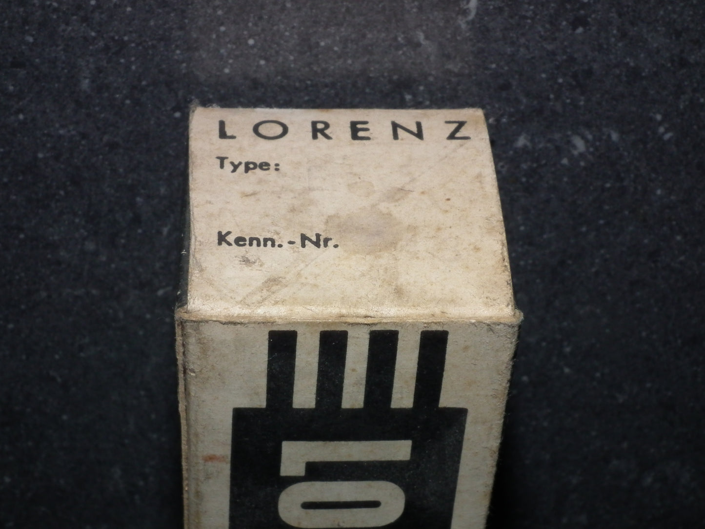 EM71 Lorenz Rare tuning eye tube Indicator NOS NIB Lorenz SEL Stuttgart