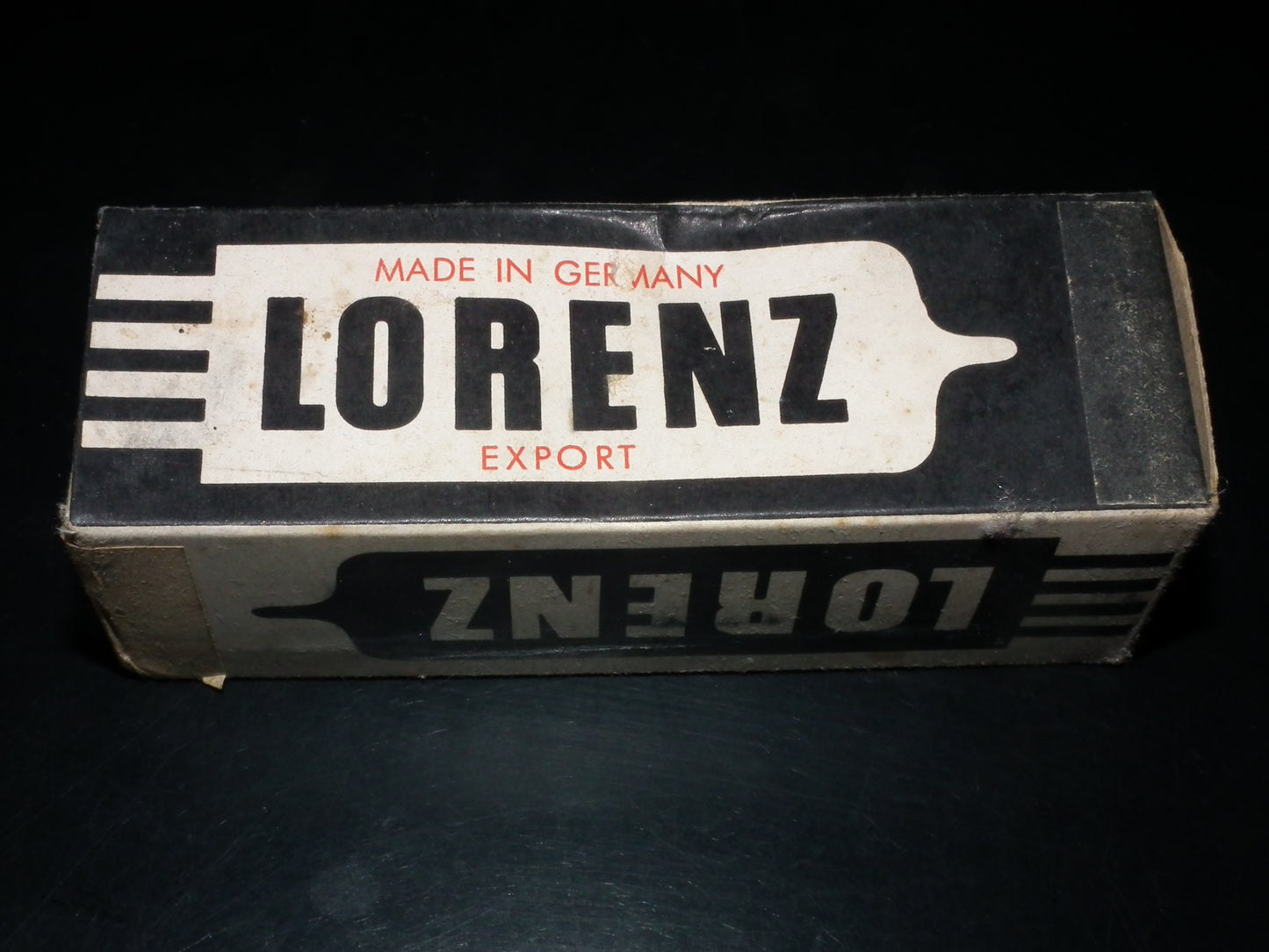 EM71 Lorenz Rare tuning eye tube Indicator NOS NIB Lorenz SEL Stuttgart