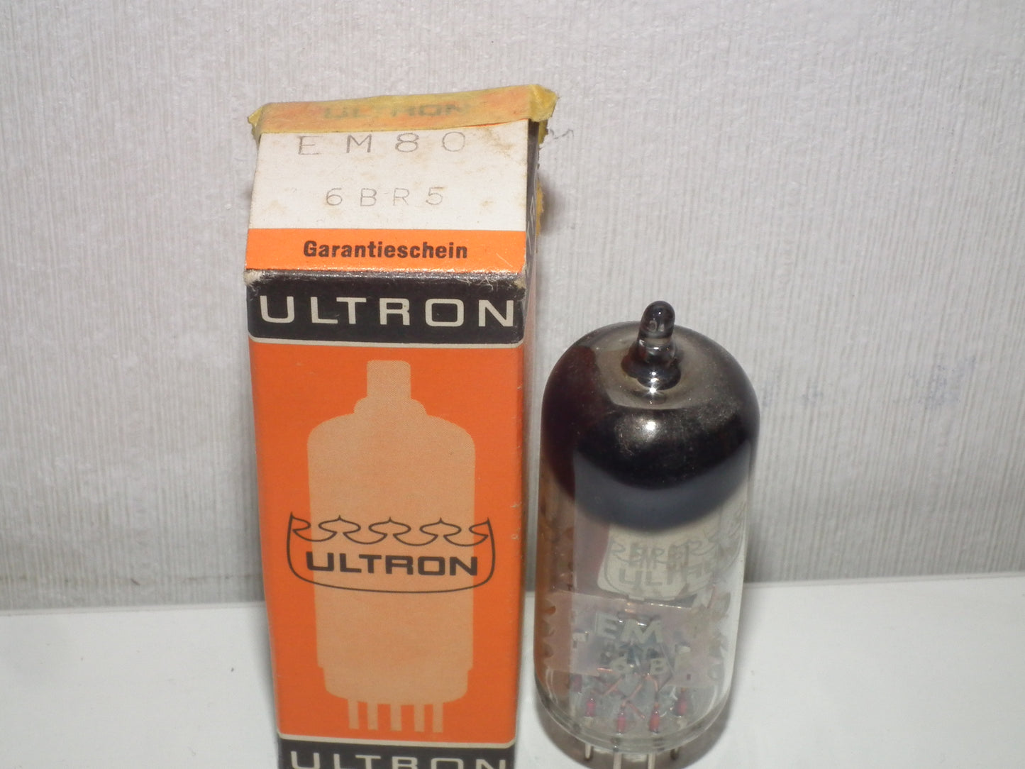 EM80 ULTRON 6BR5 tuning eye tube Indicator NOS NIB