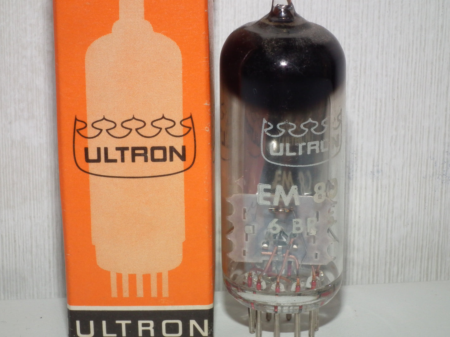 EM80 ULTRON 6BR5 tuning eye tube Indicator NOS NIB