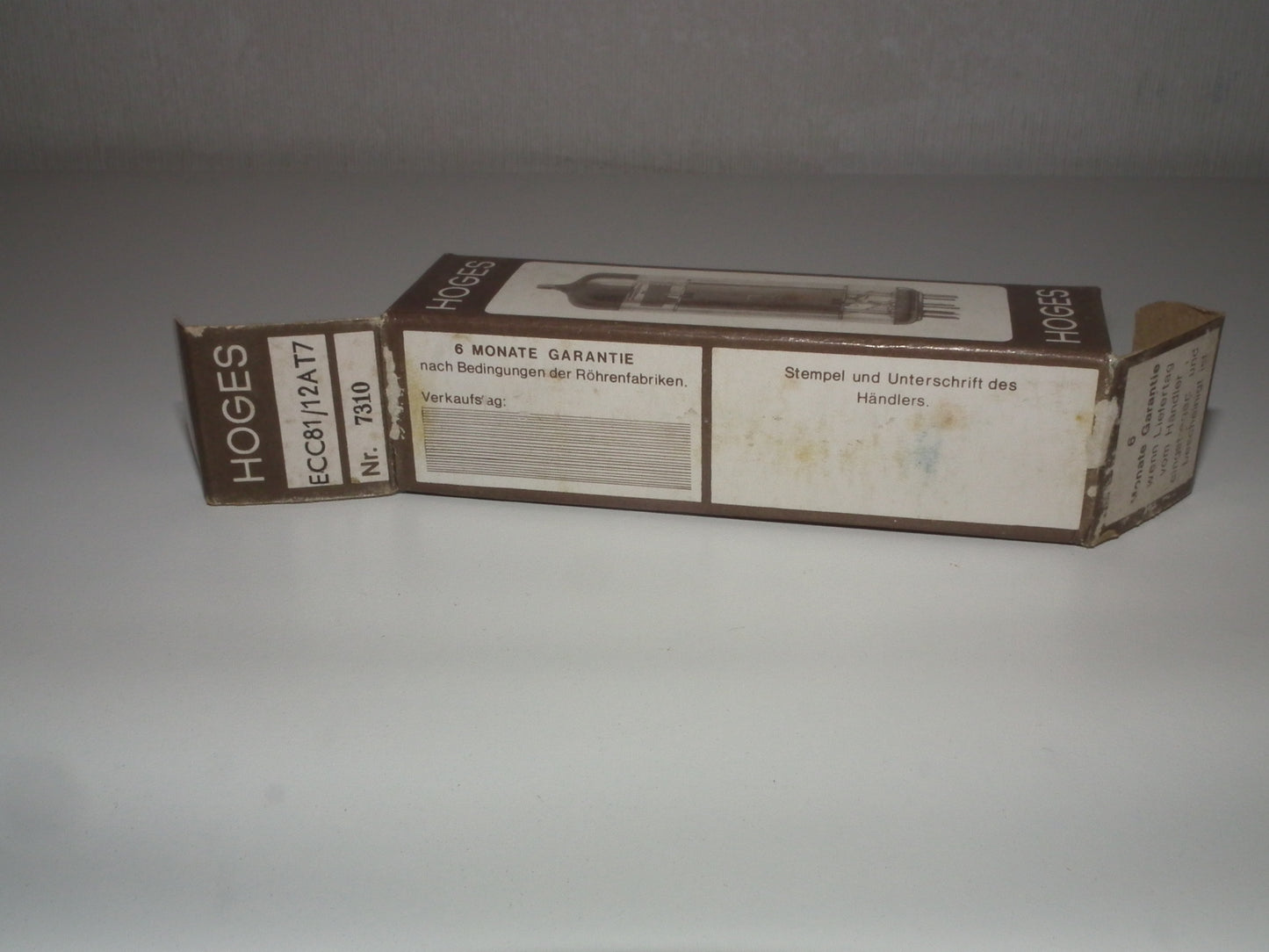 EM85 Hoges NOS NIB Never opened box Tuning eye tube Indicator