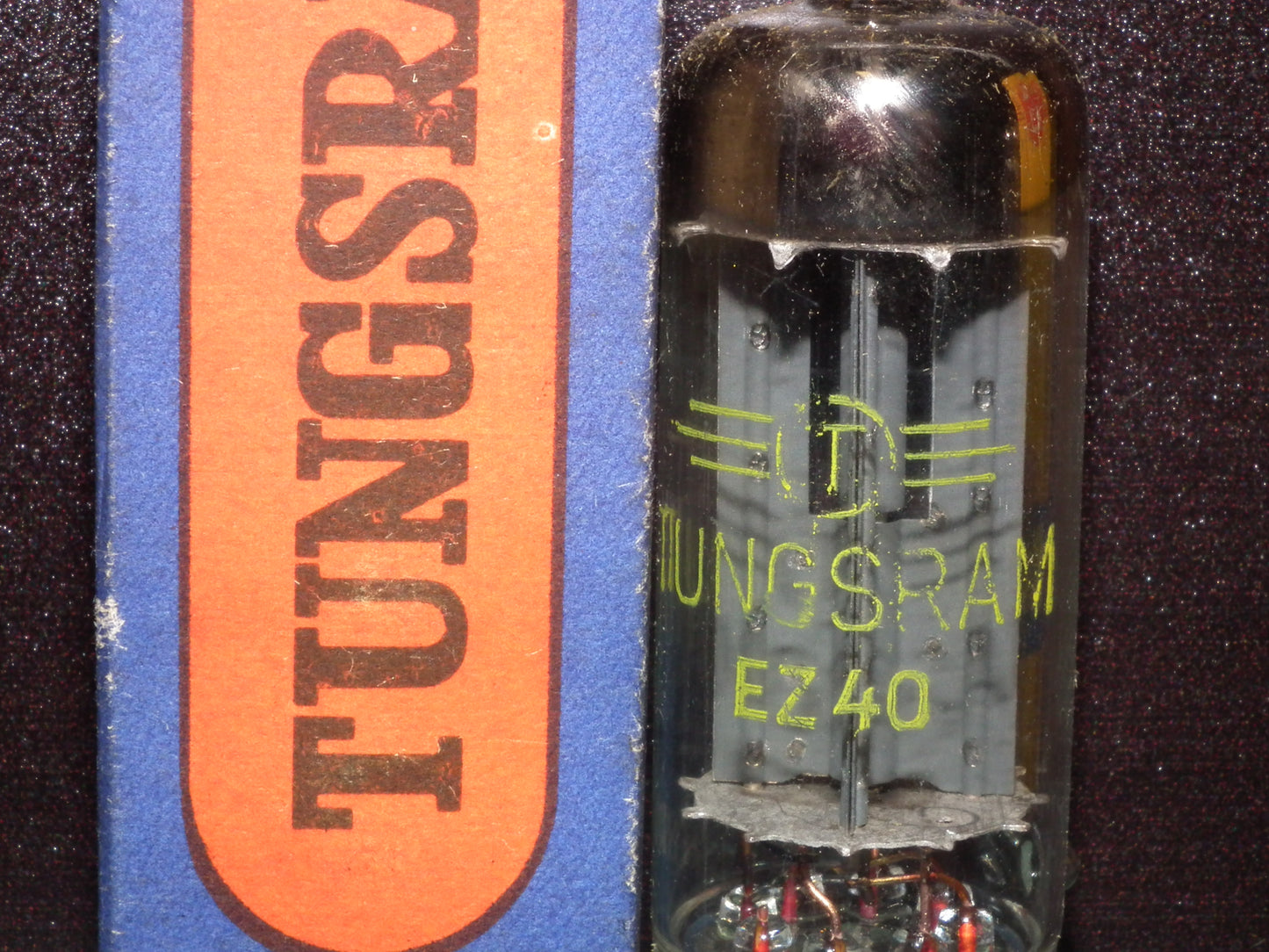 EZ40 Tungsram NOS NIB Vacuum Tube Rectifier