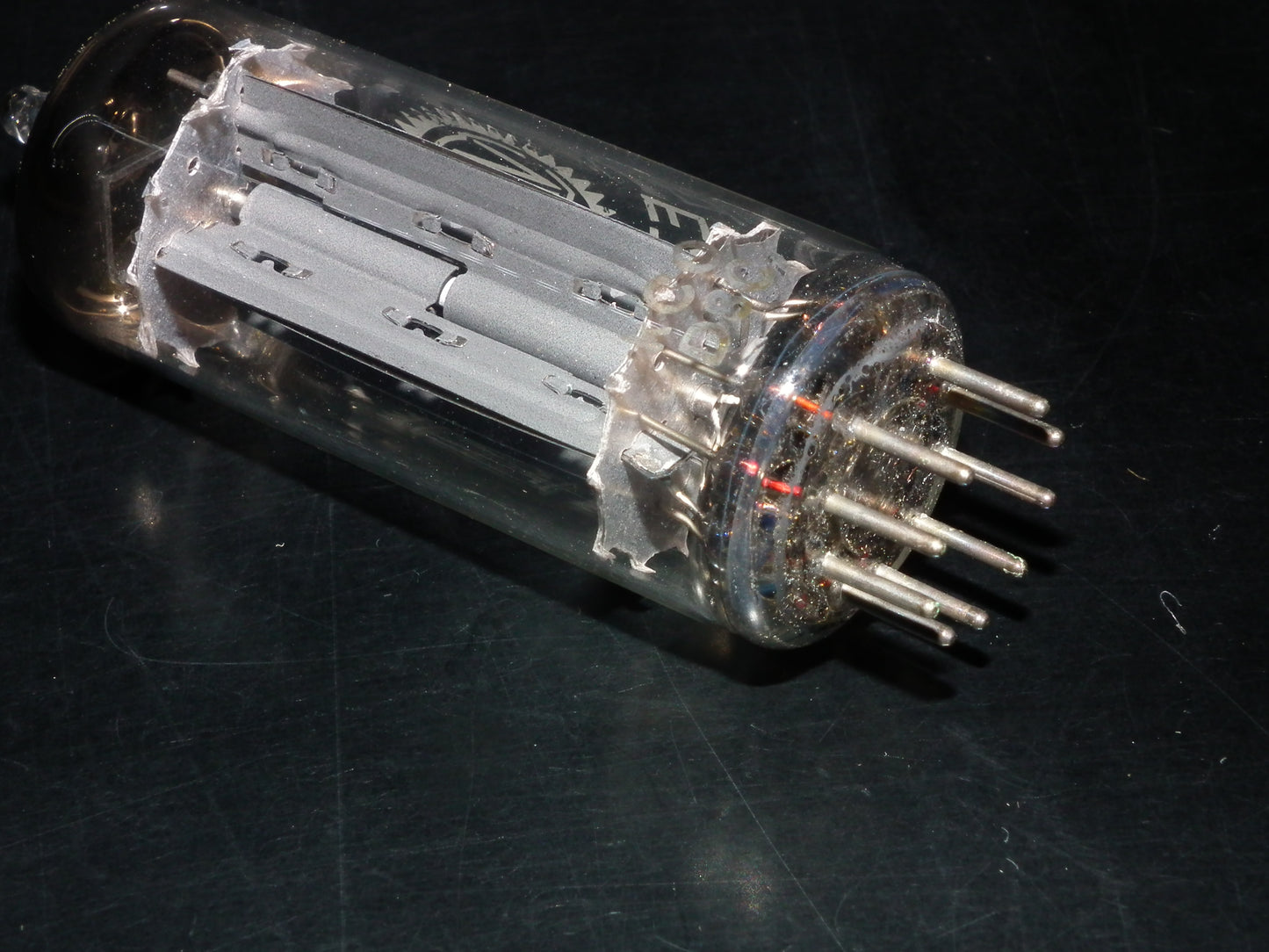 EZ80 Valvo 6V4 NOS RARE D Getter Hamburg plant 1958