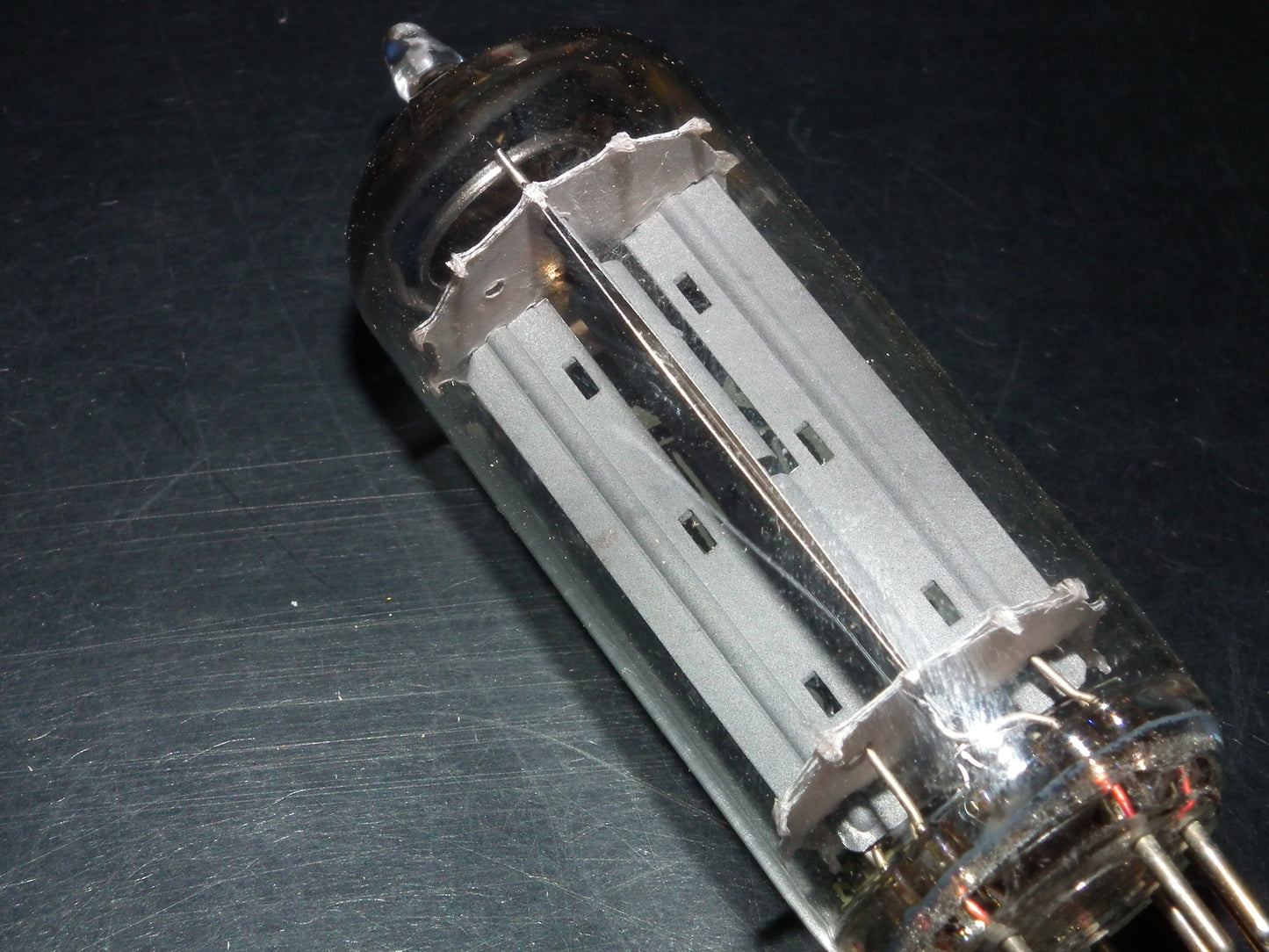 EZ80 Valvo 6V4 NOS NIB RARE Big Halo Getter made by Siemens Munich in 1964