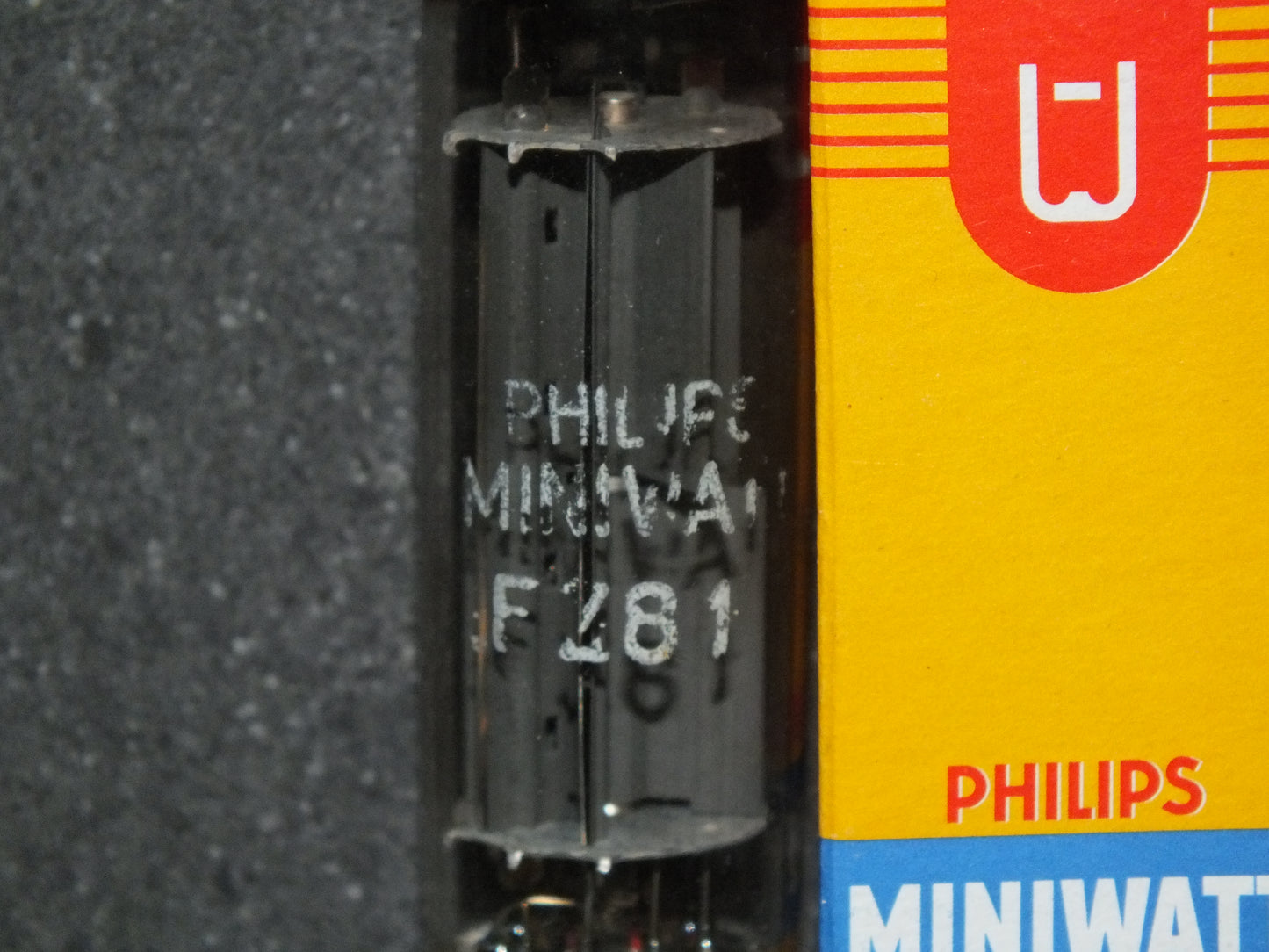 EZ81 Philips Mullard 6CA4 NOS NIB D Getter Blackburn