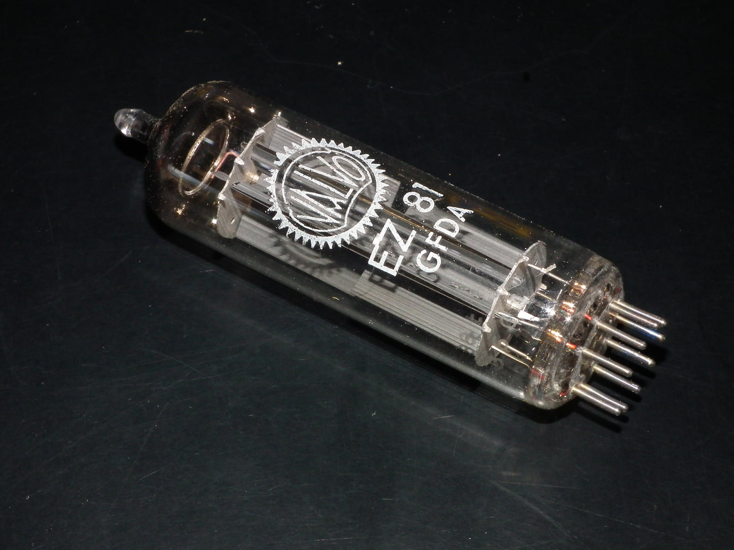 EZ81 Mullard 6CA4 NOS NIB Rebranded Valvo Blackburn UK
