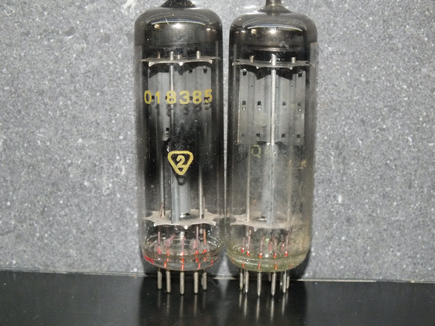 EZ81 6CA4 RFT Muhlhausen Germany O Getter Tested
