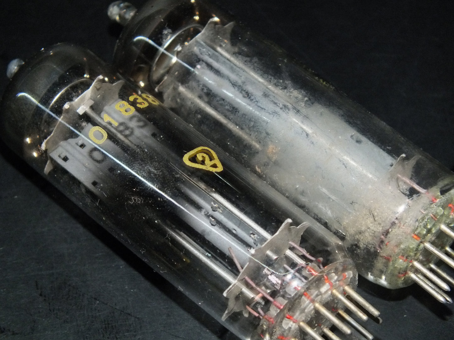 EZ81 6CA4 RFT Muhlhausen Germany O Getter Tested