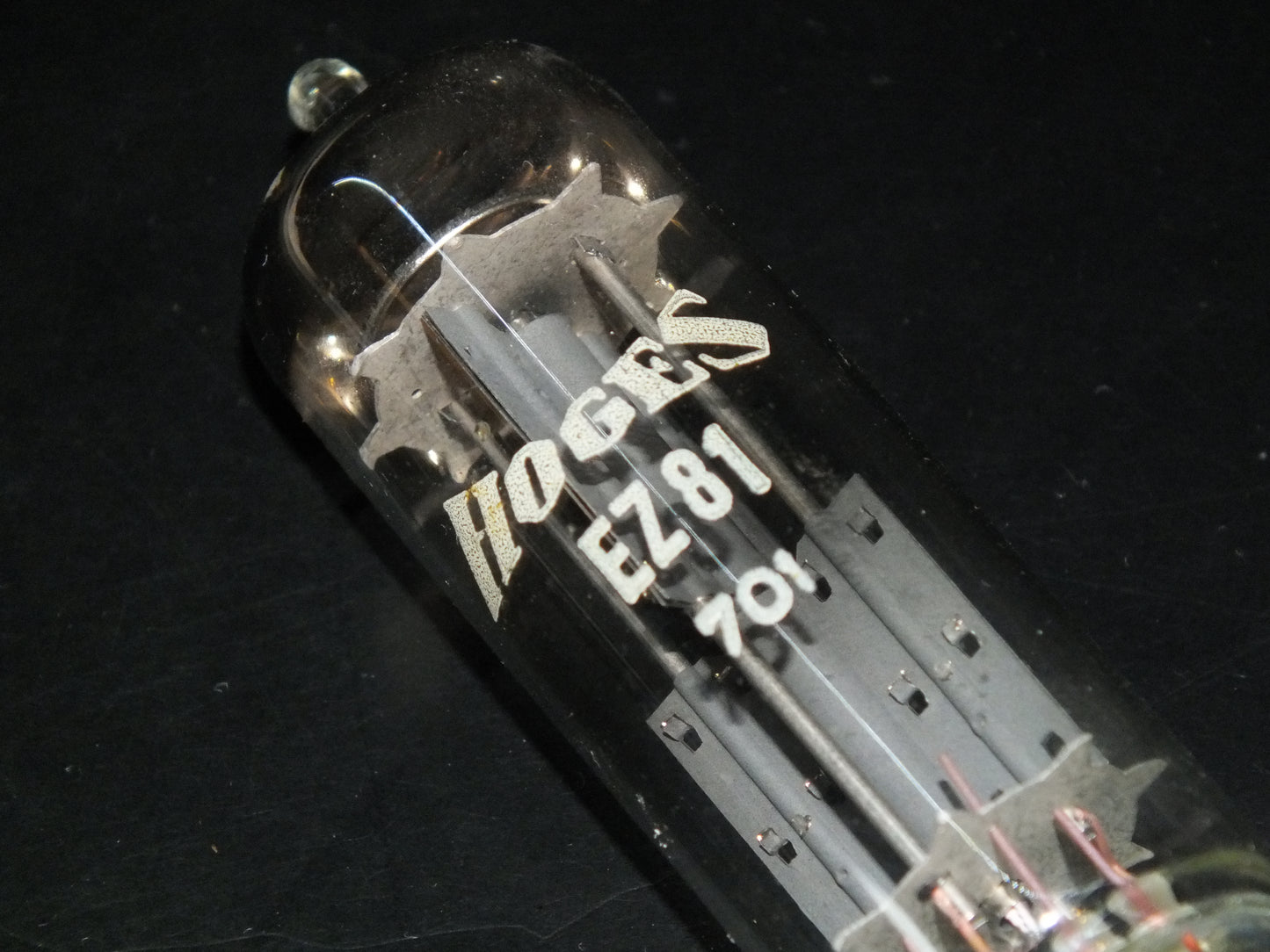EZ81 6CA4 RFT Muhlhausen Germany NOS rebranded Hoges