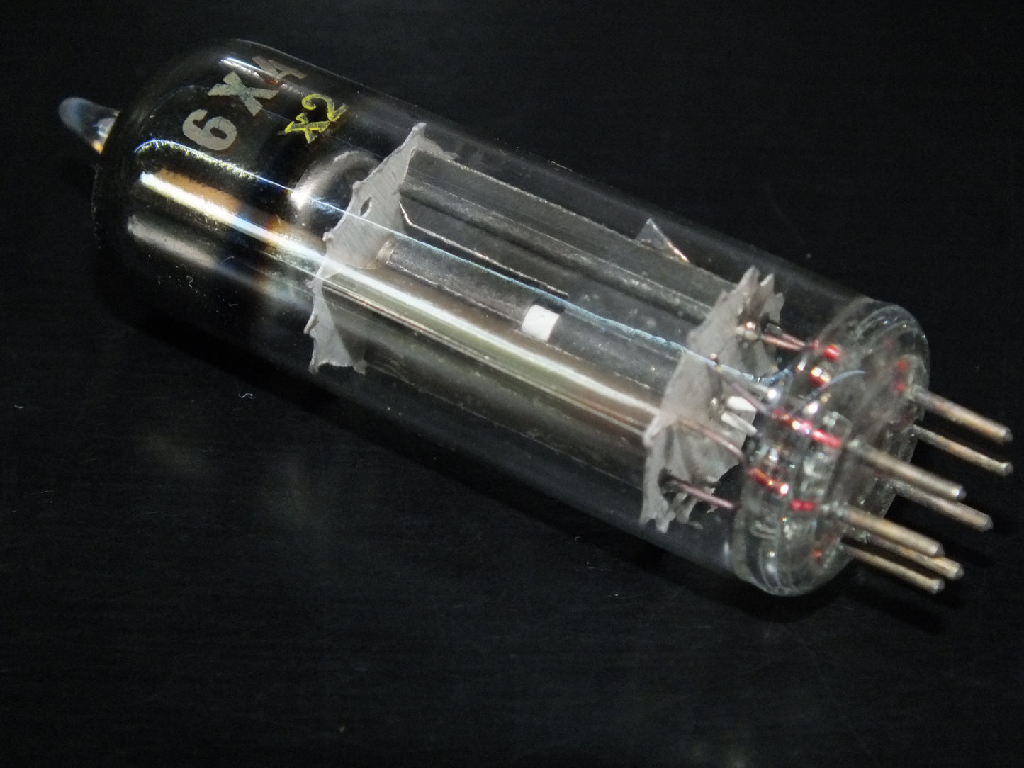 6X4 EZ90 Tungsram Tested Thick Getter One Tube (1 PCs)