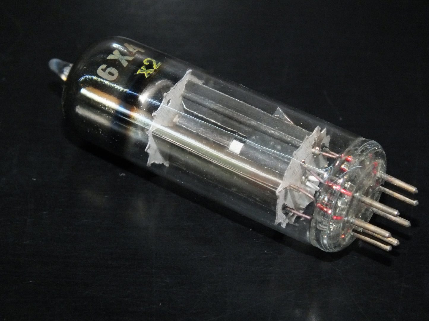 6X4 EZ90 Tungsram Tested Thick Getter One Tube (1 PCs)
