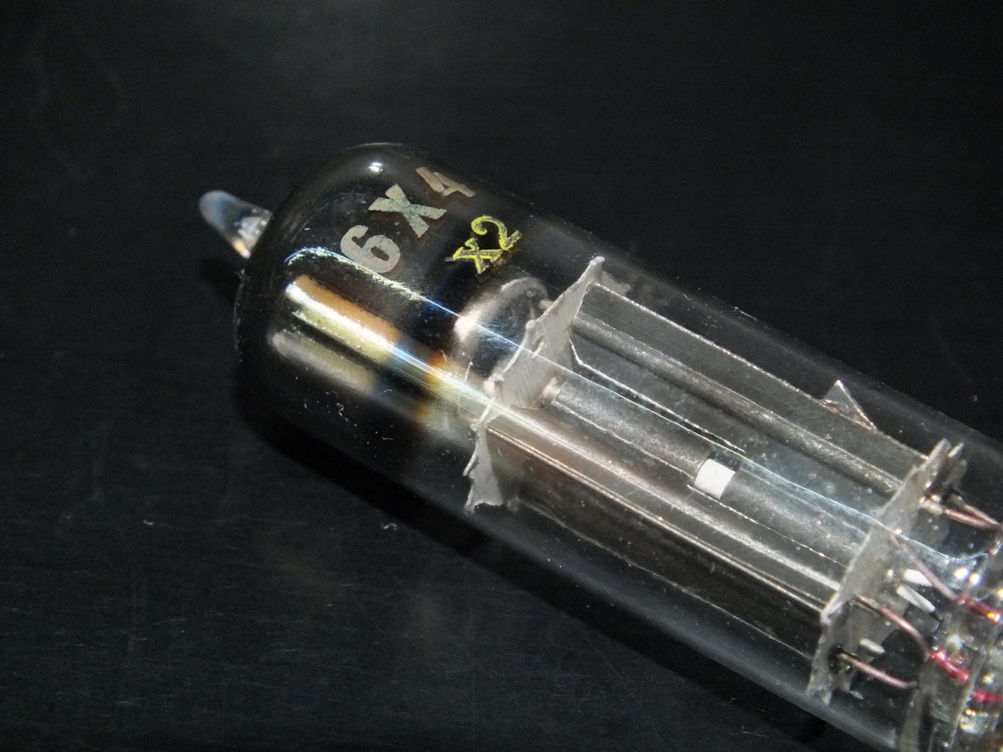 6X4 EZ90 Tungsram Tested Thick Getter One Tube (1 PCs)
