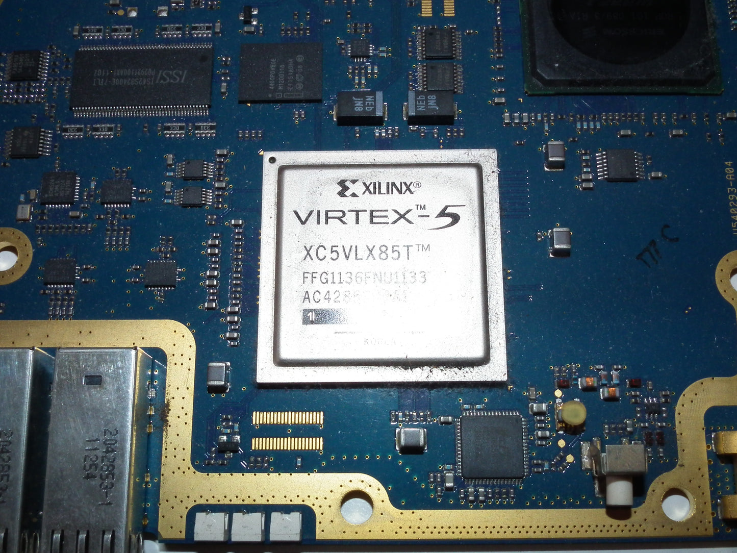 Ericsson RBS6000 PCB Xilinx VIRTEX-5 XC5VLX85T Gold Chip Recovery
