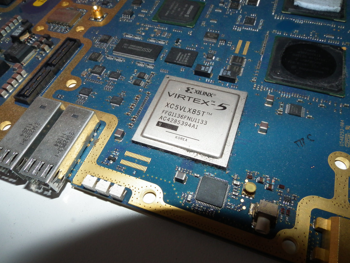 Ericsson RBS6000 PCB Xilinx VIRTEX-5 XC5VLX85T Gold Chip Recovery