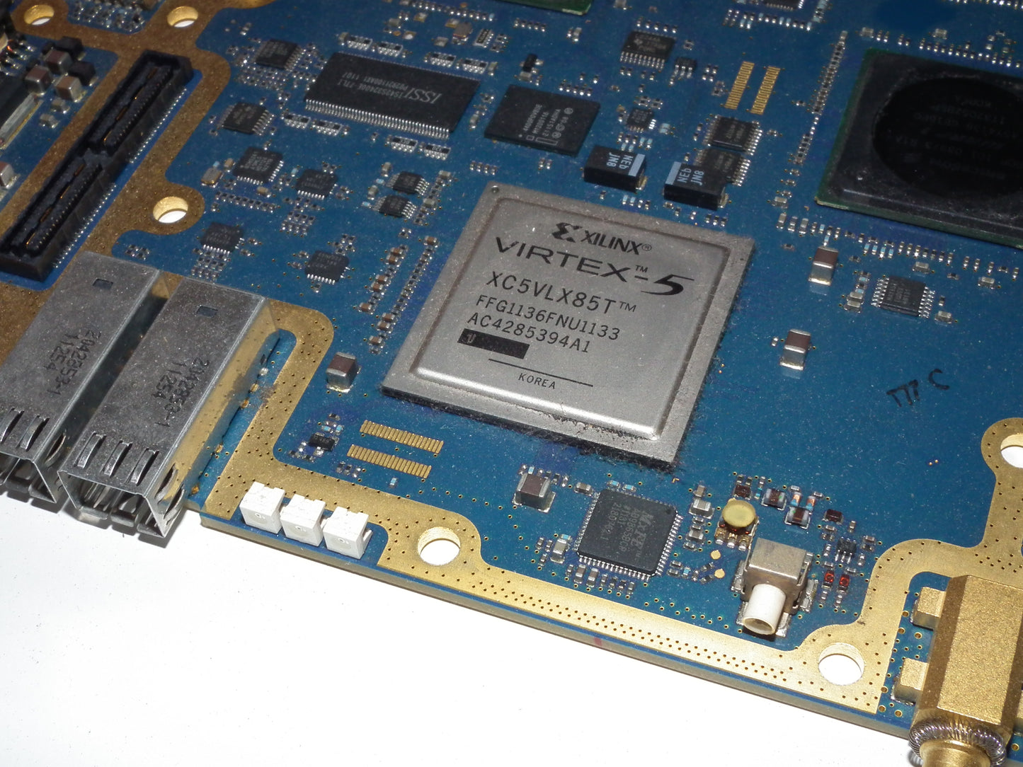 Ericsson RBS6000 PCB Xilinx VIRTEX-5 XC5VLX85T Gold Chip Recovery