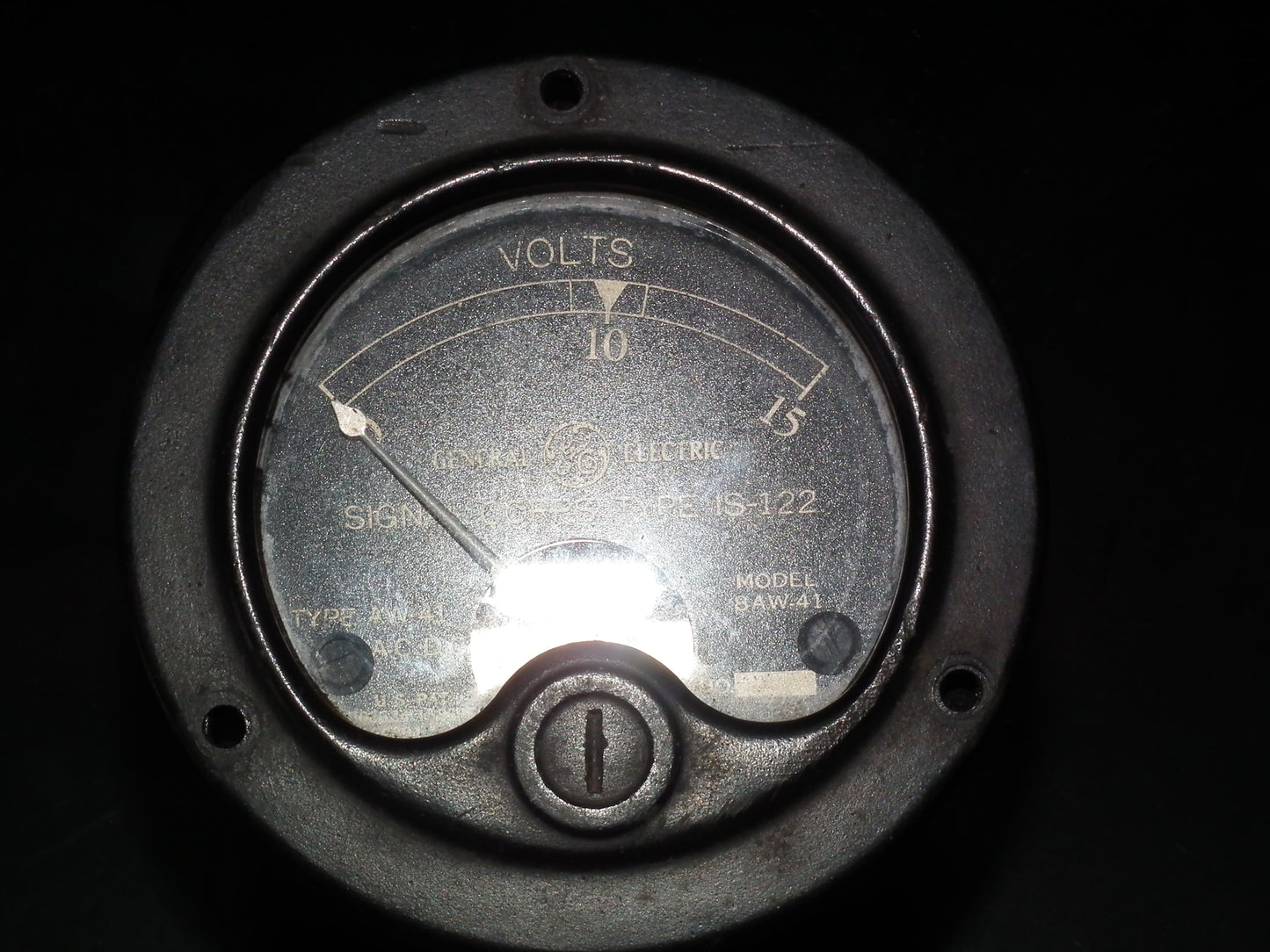 Vintage General Electric Instruments 0-15V Made in US