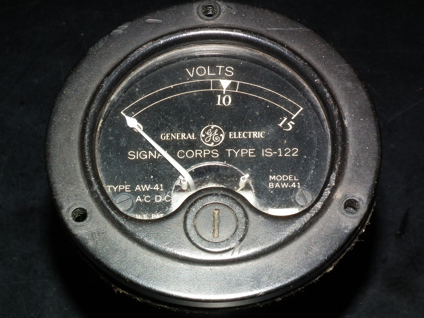 Vintage General Electric Instruments 0-15V Made in US
