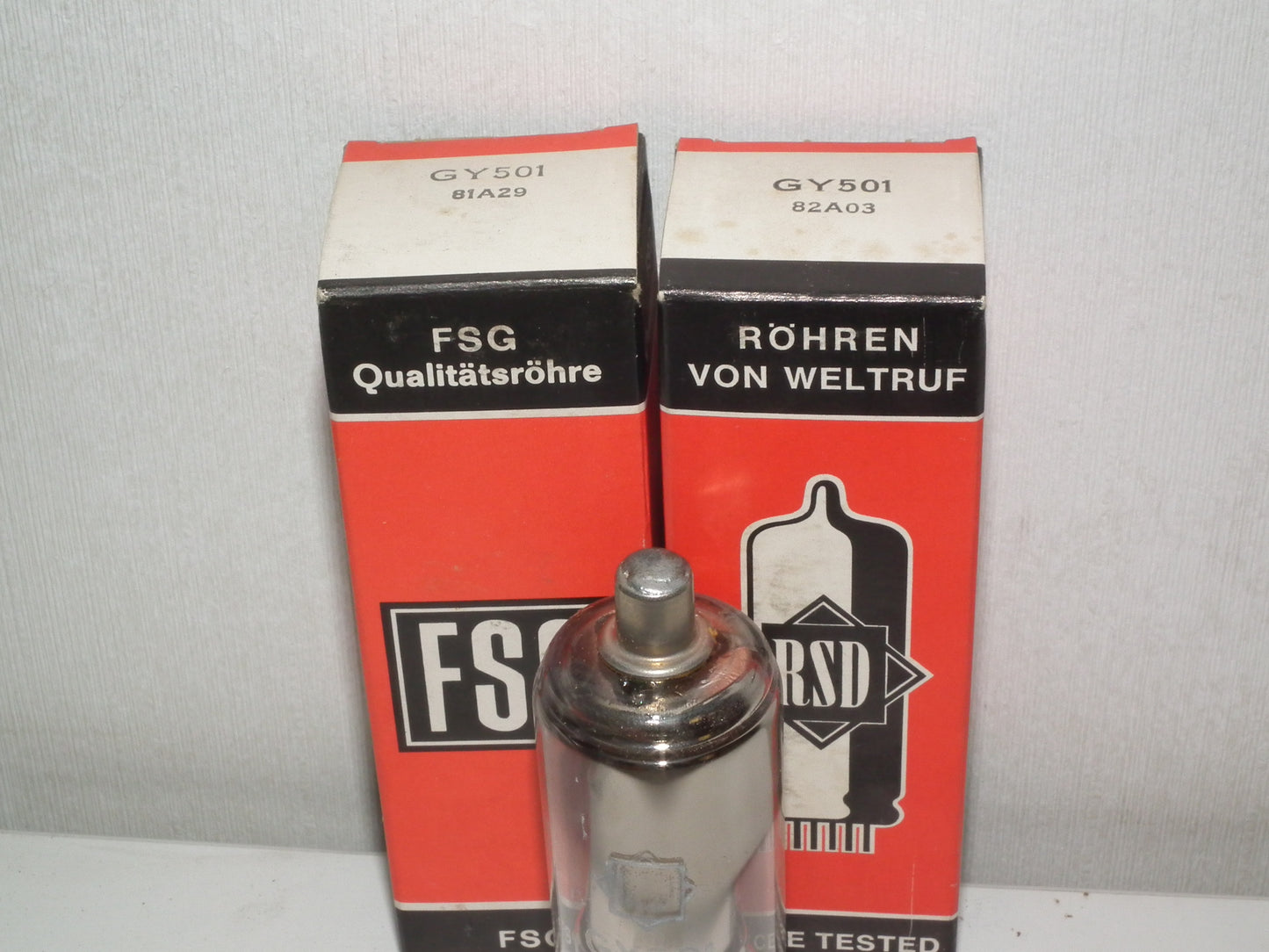 GY501 RSD NOS NIB 3BH2 Half wave rectifier made in Germany