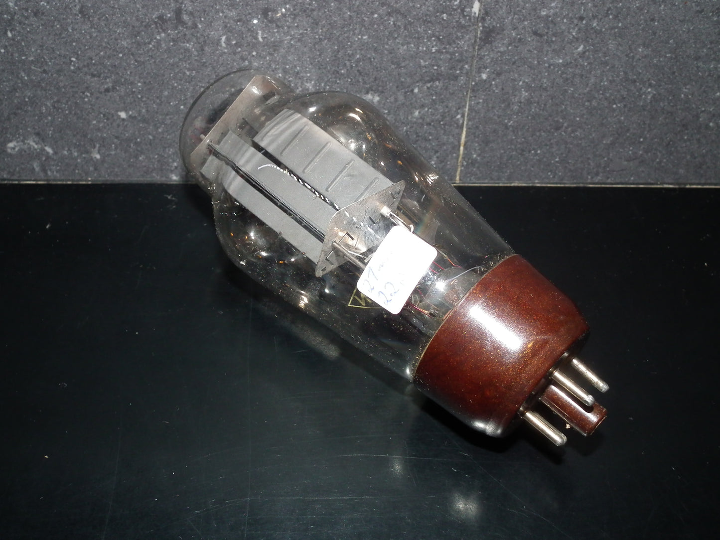 52KU Cossor 52-KU rectifier RARE Brown One Rib Base GZ32 5V4G NOS NIB