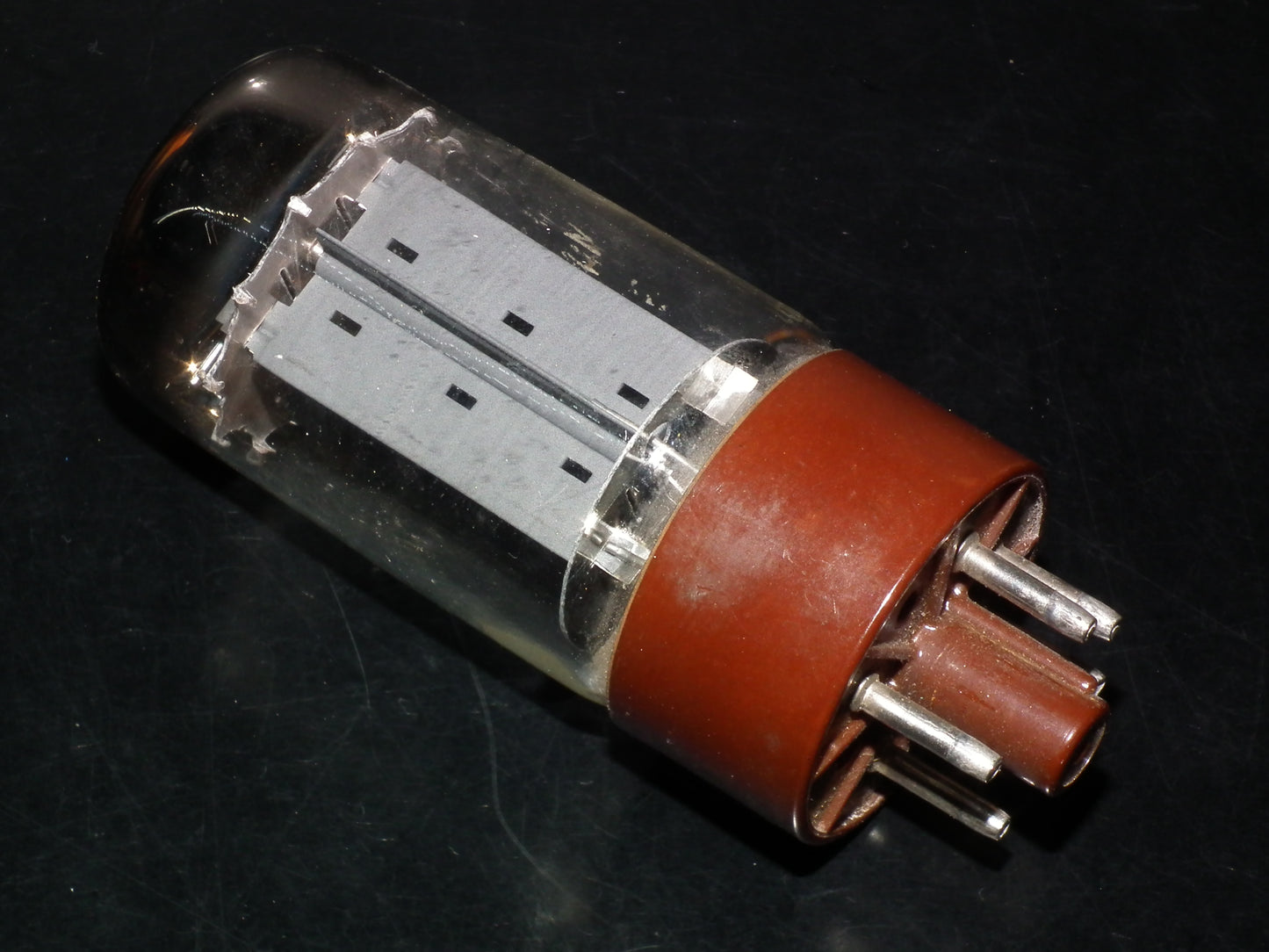 GZ34 Philips 5AR4 Brown Base DD Getter f33 L0E Tested NOS