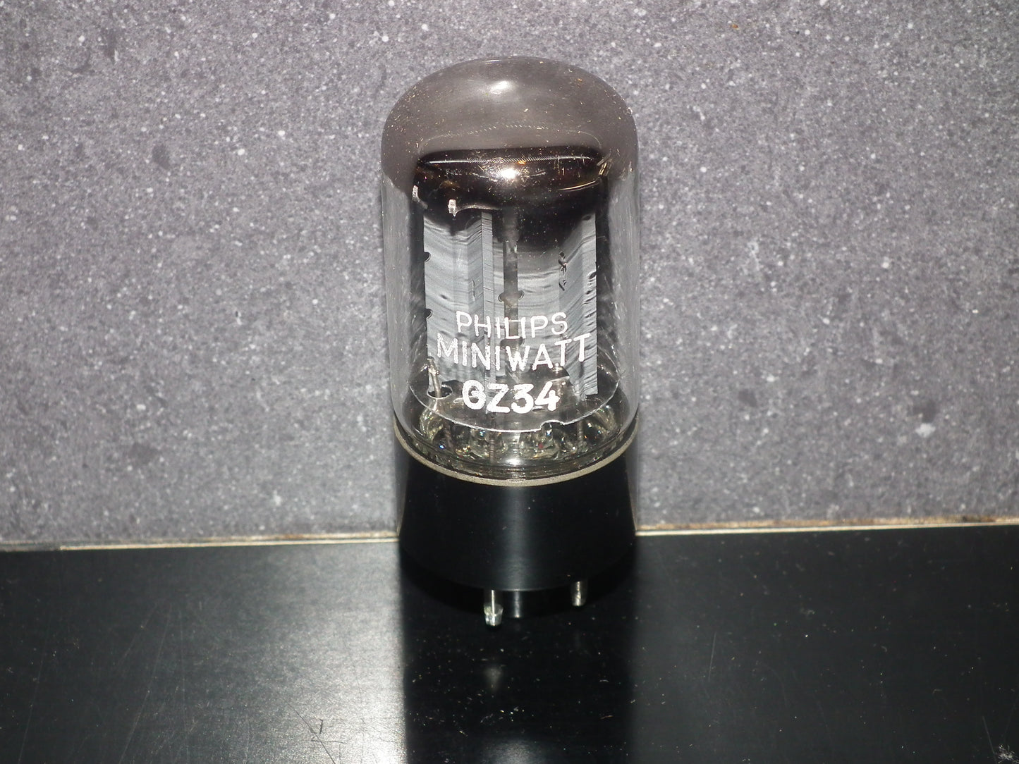 GZ34 Mullard Philips 5AR4 OO Getter NOS NIB f32 B4 Blackburn 1964 Dual O Getter