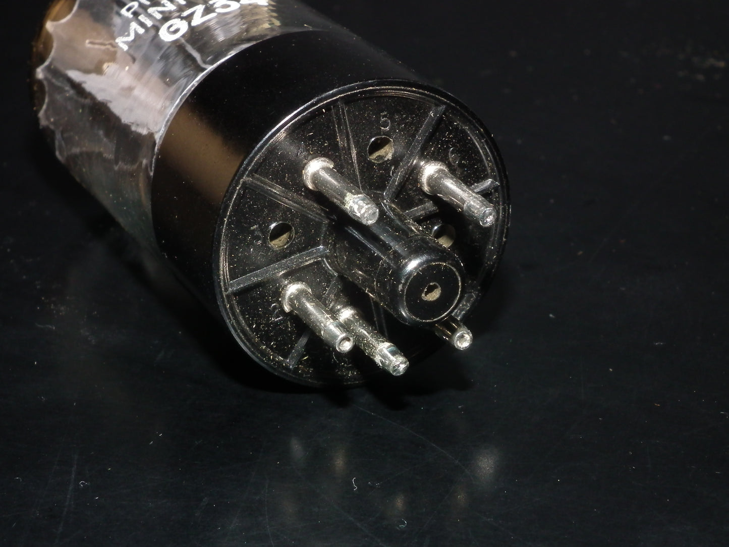 GZ34 Mullard Philips 5AR4 OO Getter NOS NIB f32 B4 Blackburn 1964 Dual O Getter