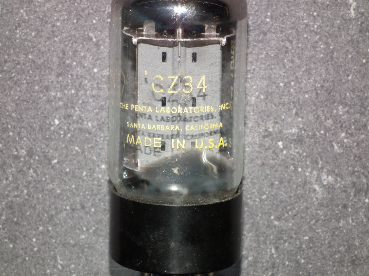 GZ34 Mullard 5AR4 Rebranded PENTA USED Tested perfect 450/450mA
