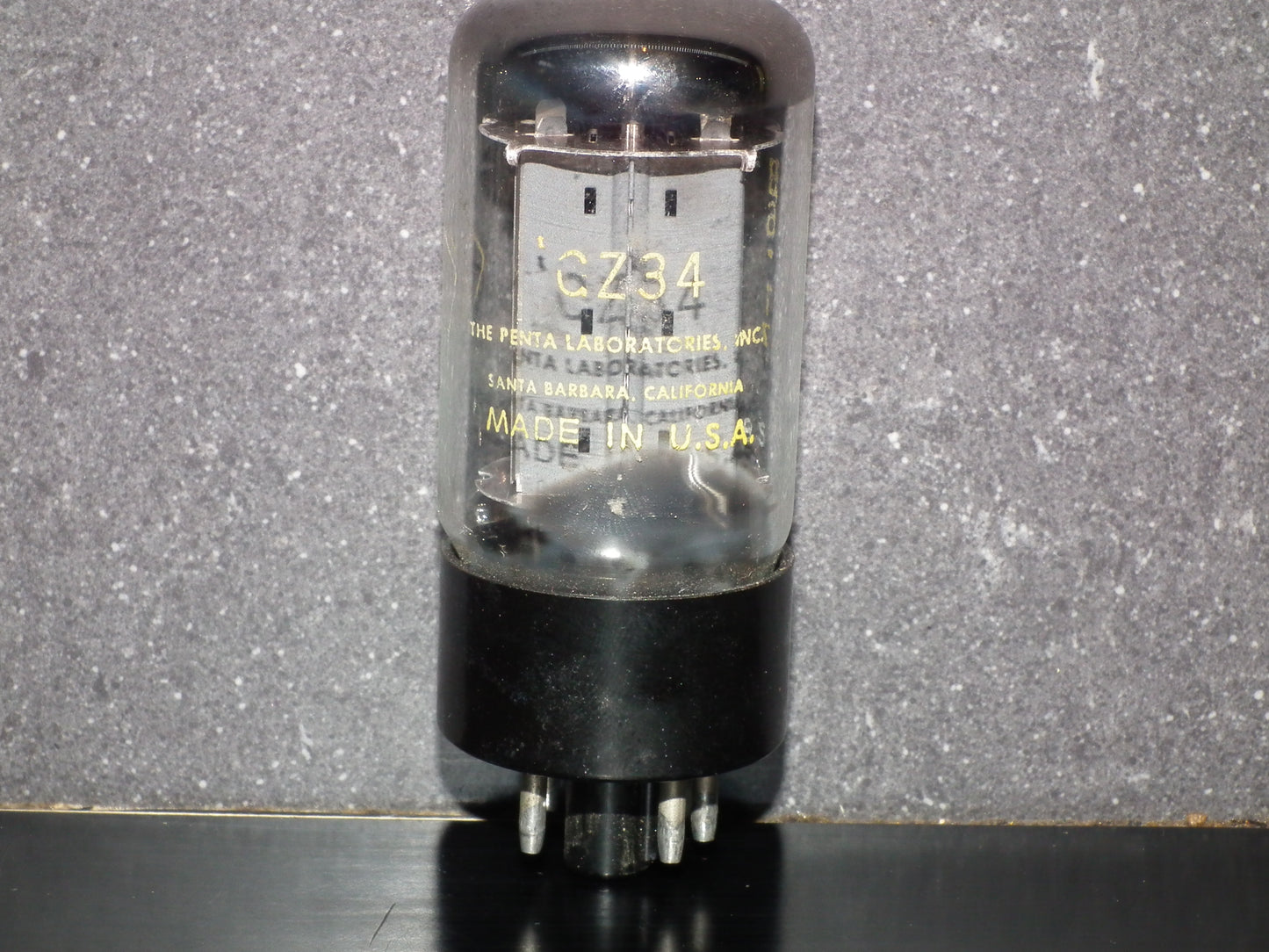 GZ34 Mullard 5AR4 Rebranded PENTA USED Tested perfect 450/450mA