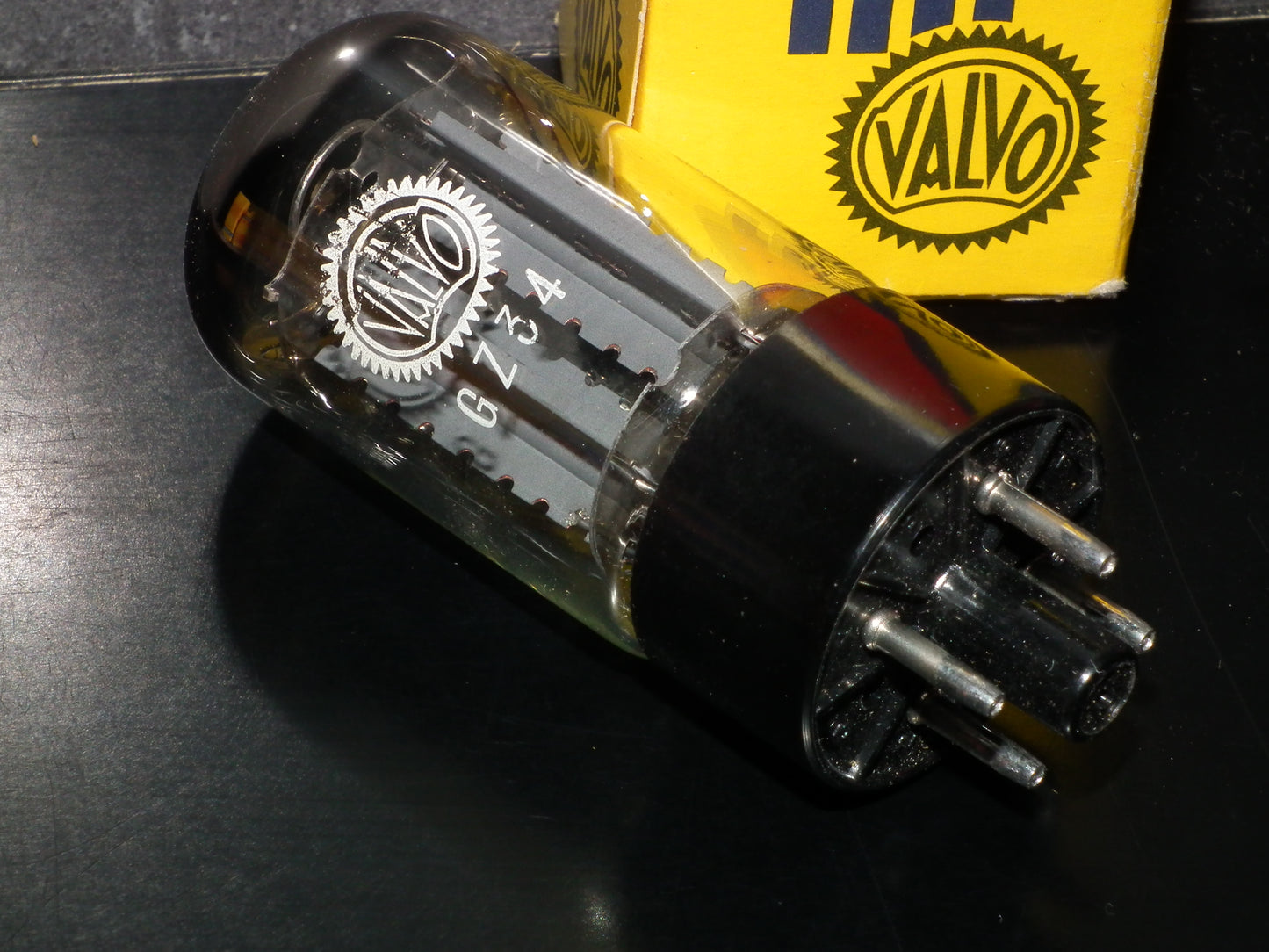 GZ34 Philips Mullard Valvo 5AR4 Blackburn f32 NOS NIB