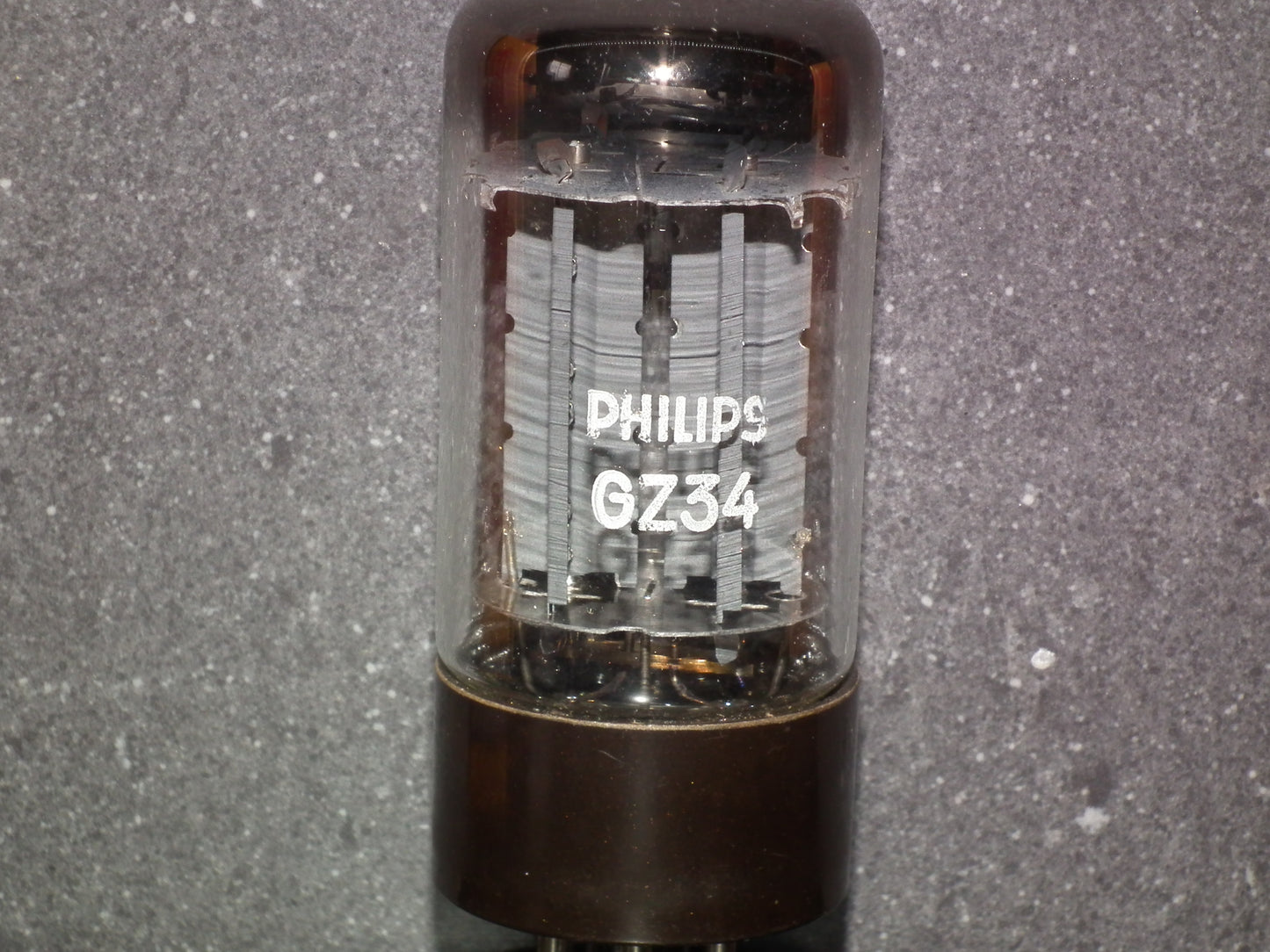 GZ34 Philips Mullard 5AR4 Blackburn O Getter