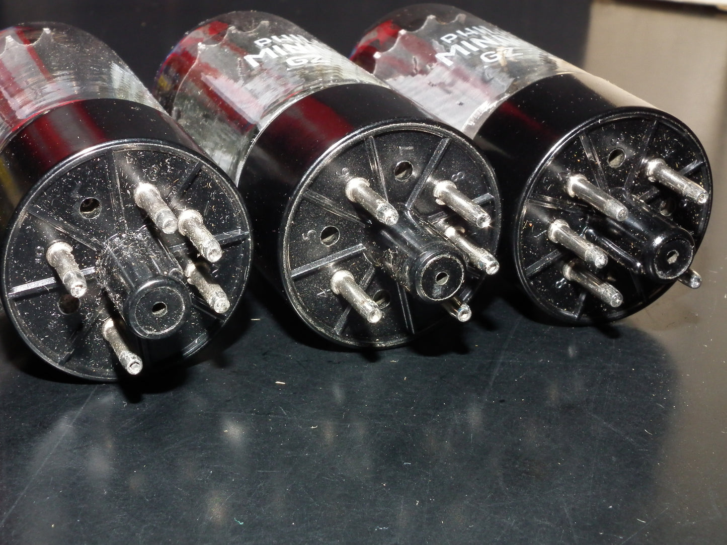 GZ34 Mullard Philips 5AR4 OO Getter NOS NIB f32 B6 Blackburn 1966 Dual O Getter