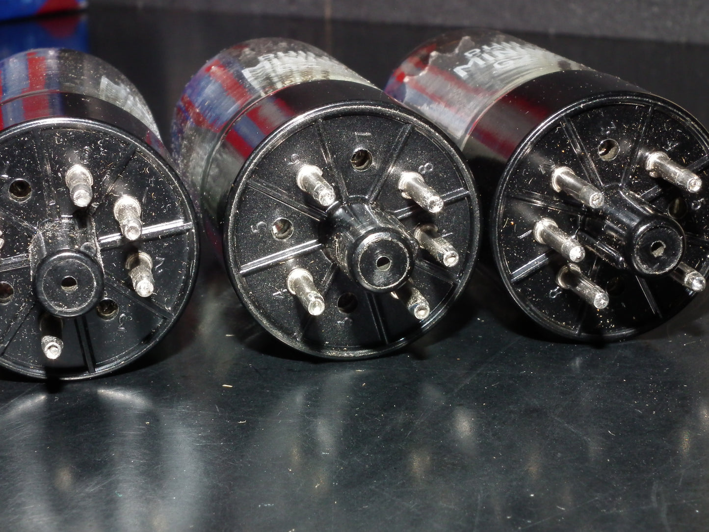 GZ34 Mullard Philips 5AR4 OO Getter NOS NIB f32 B6 Blackburn 1966 Dual O Getter