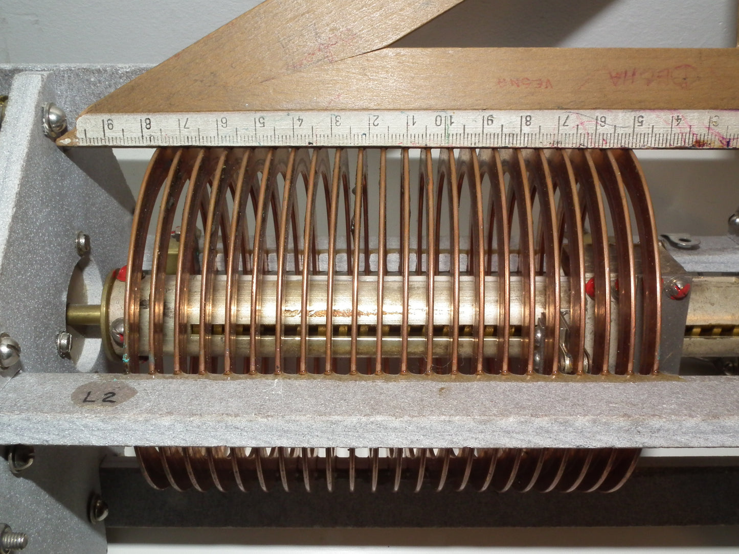 NOS GIANT VARIABLE ROLLER INDUCTOR COIL 22uH POWER AMPLIFIER ANTENNA TUNER QRO