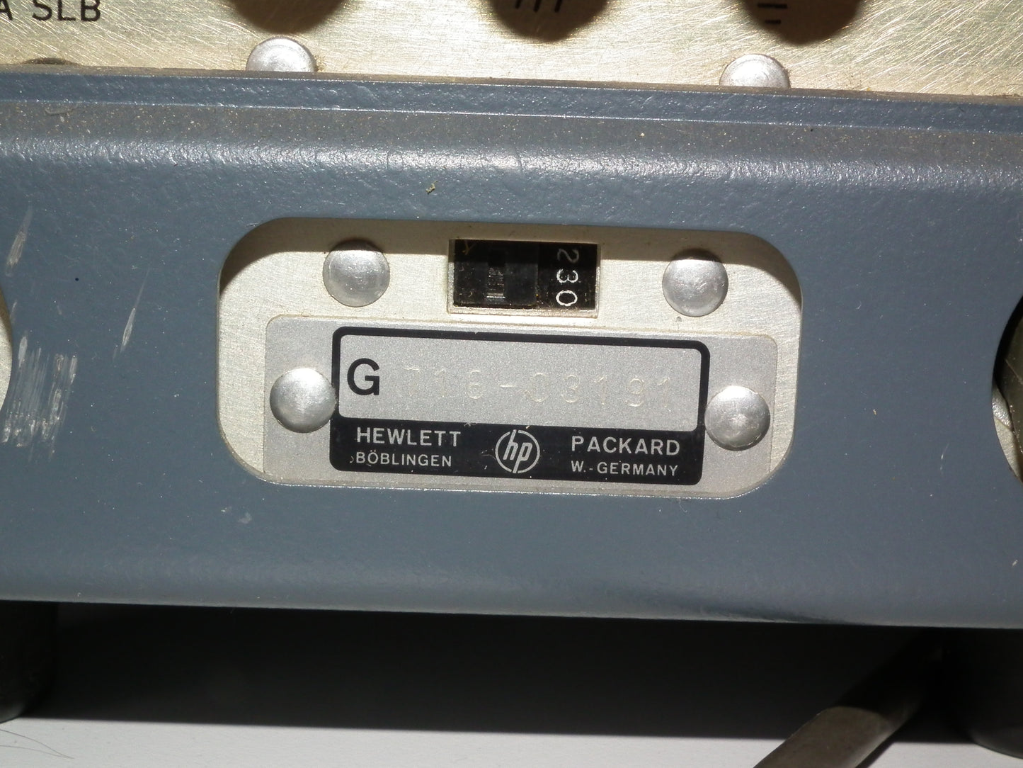 Vintage Hewlett Packard HP412A Vacuum Tube Voltmeter 412A