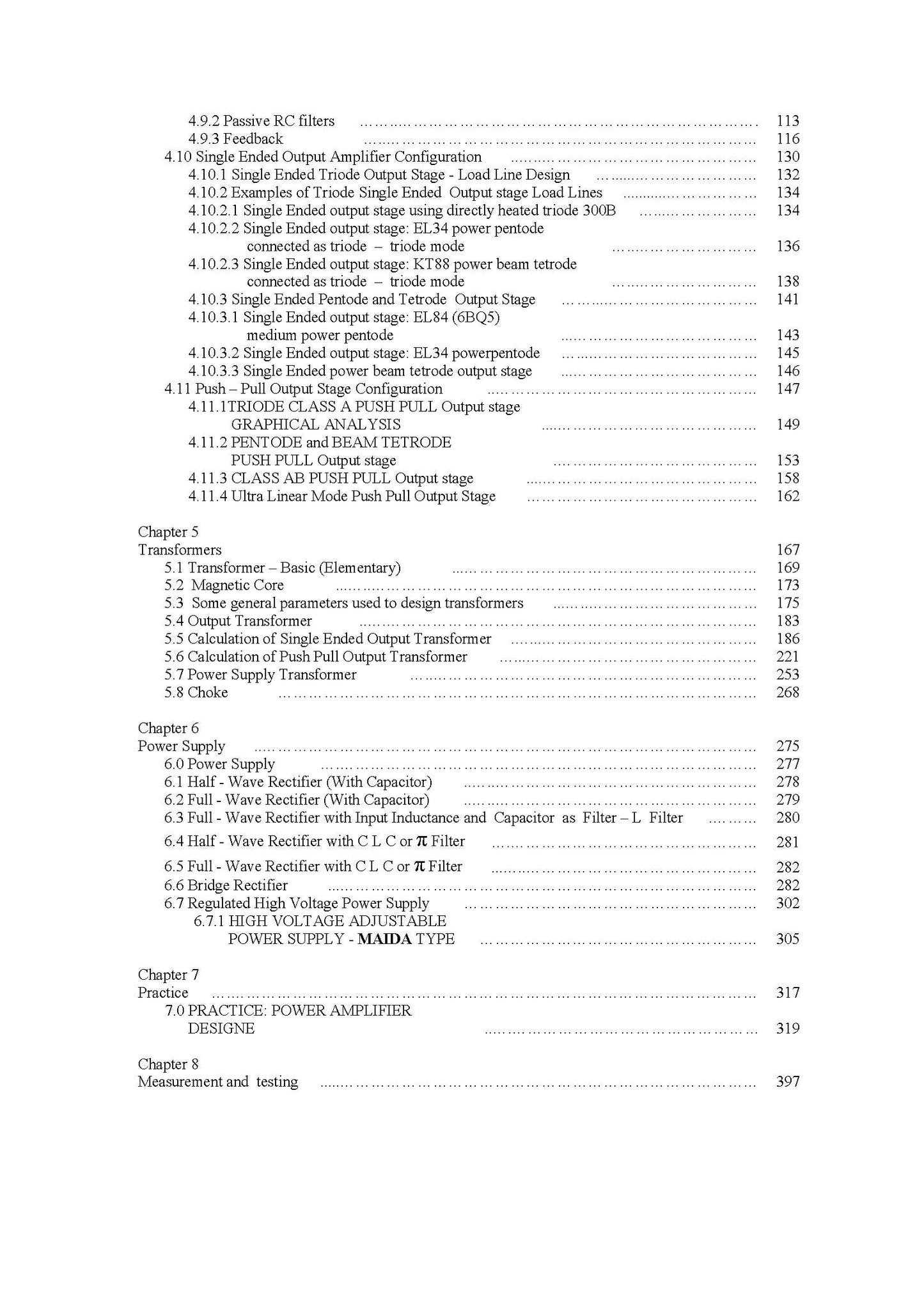 Hi End Tube Amplifiers Designer Tool Box Book - Zoran M. Dukic
