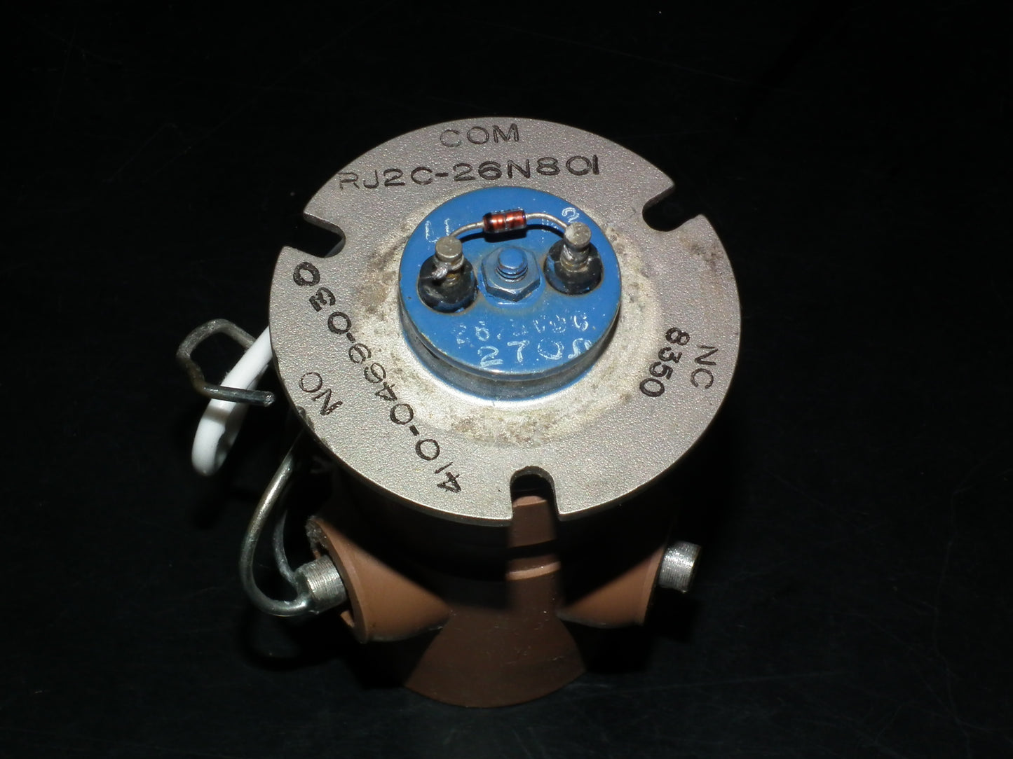 Jennings RJ2C-26N801 High Voltage Vacuum SPDT Relay 20KV 50A