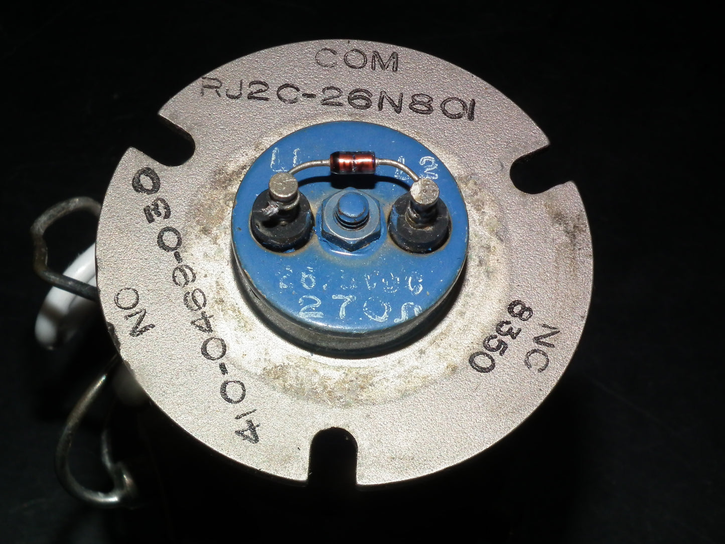 Jennings RJ2C-26N801 High Voltage Vacuum SPDT Relay 20KV 50A