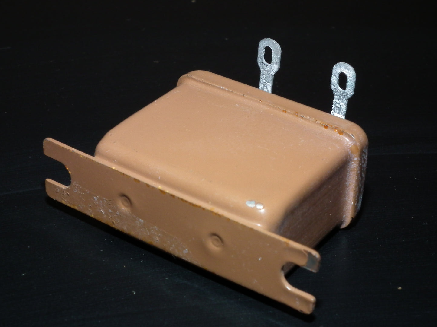 Two NOS PIO Capacitors 0.5mfd 400V 0u5 Paper in Oil MBGP-2 Soviet made in 70s