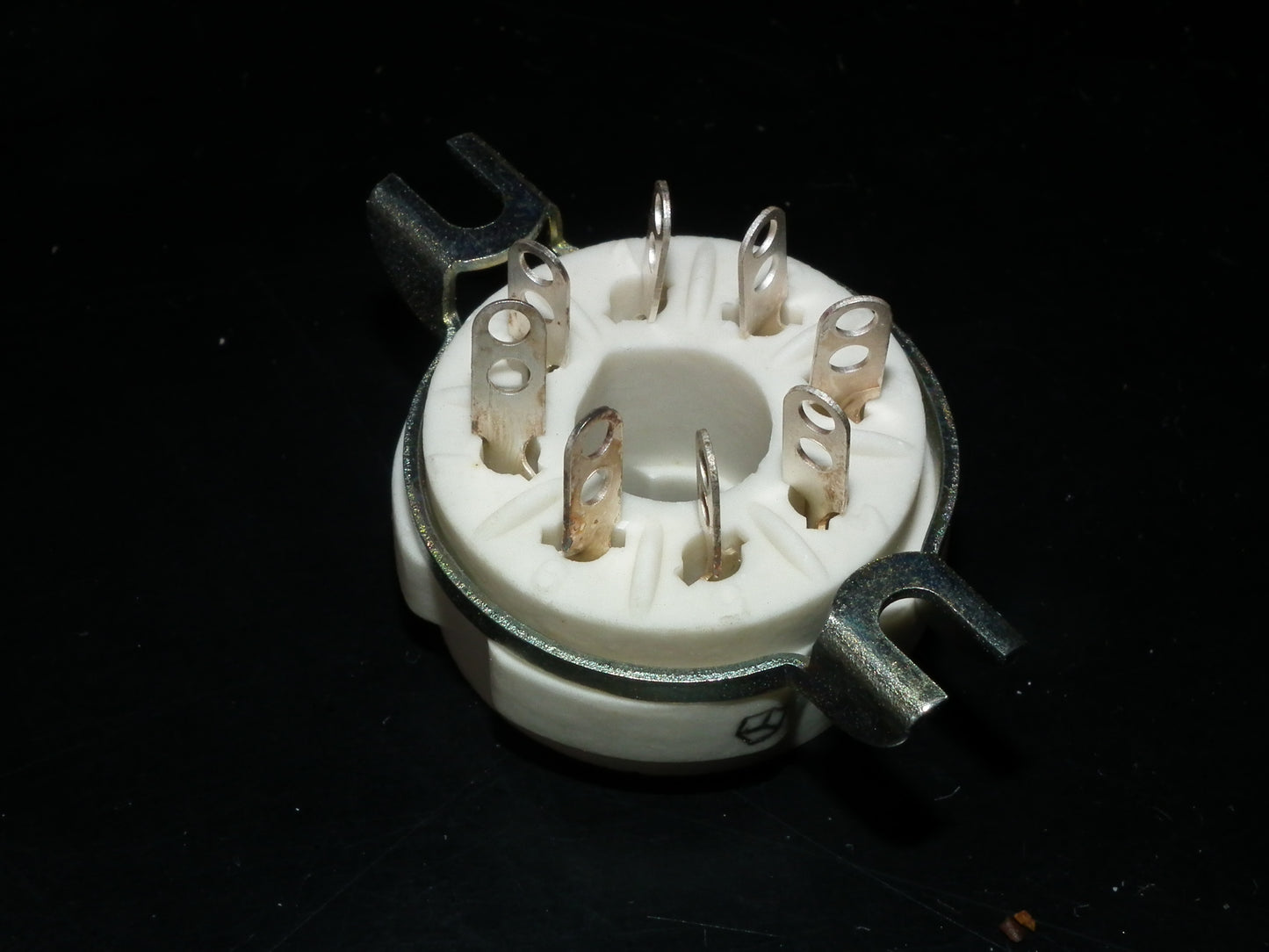 One NOS Octal Ceramic Socket Hi Quality for EL34 GZ34 6SN7 (1 pcs)