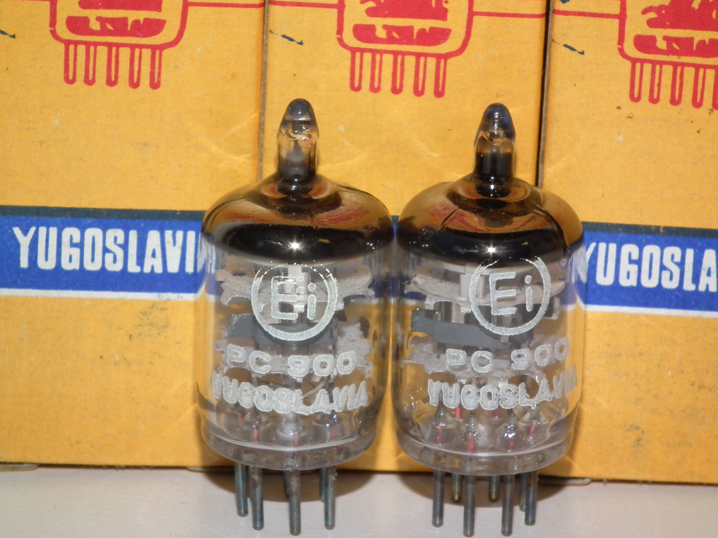 PC900 4HA5 - Matched pair EI Yugoslavia - NOS NIB Philips