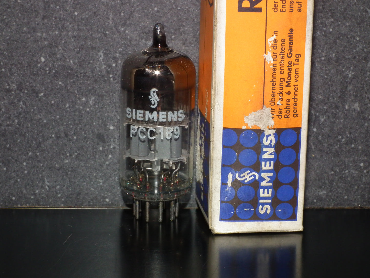 PCC189 7ES8 Siemens Halske Munich NOS NIB Audio Compressor