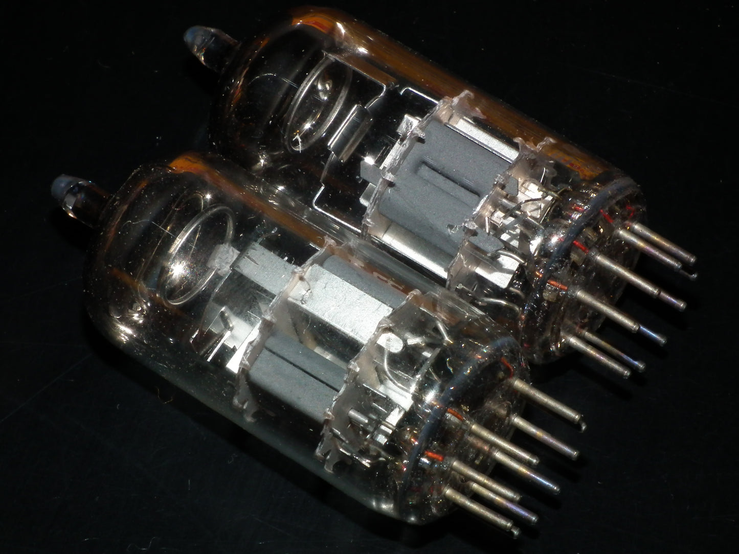 PCC88 Philips 7DJ8 Platinum Matched Pair NOS NIB RARE Made in 60s ECC88 Sub EI