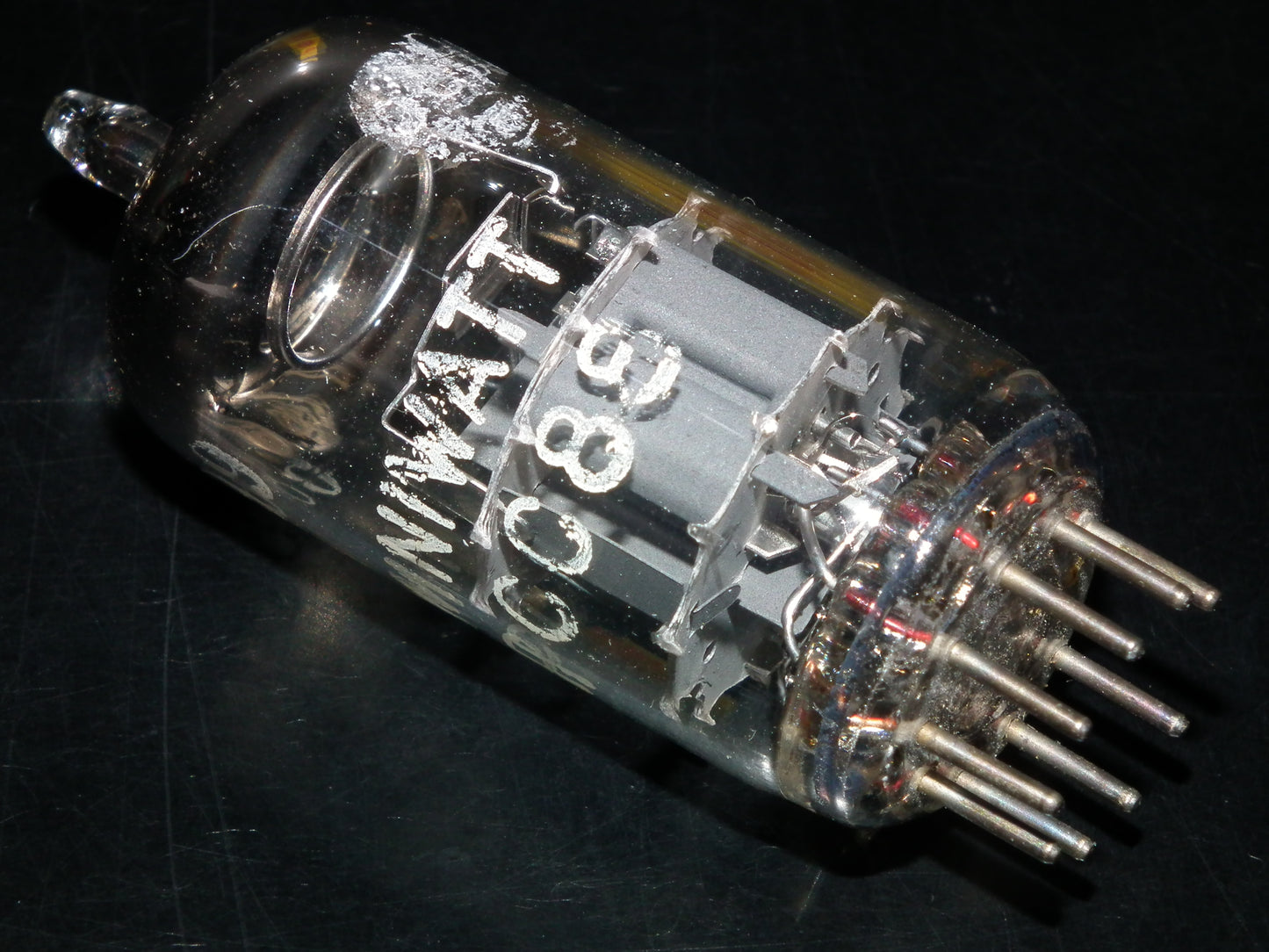 PCC88 Philips 7DJ8 NOS NIB Dual Stage Getter Gray Shield Heerlen
