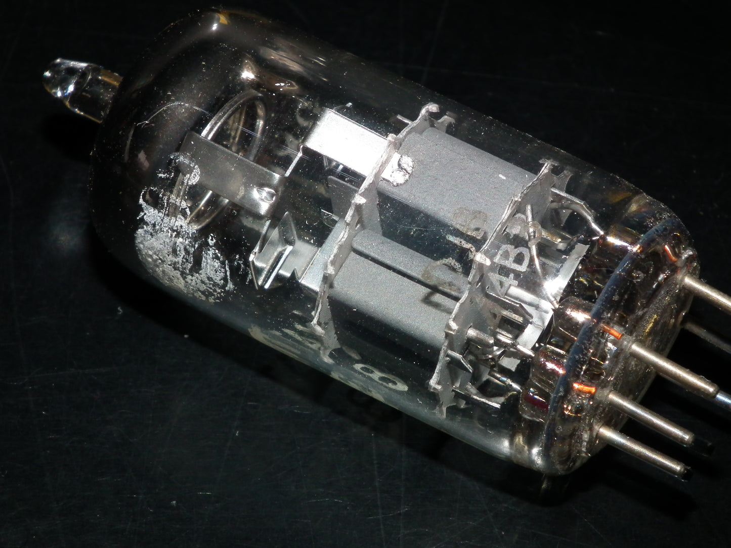 PCC88 Philips 7DJ8 NOS NIB Dual Stage Getter Gray Shield Heerlen