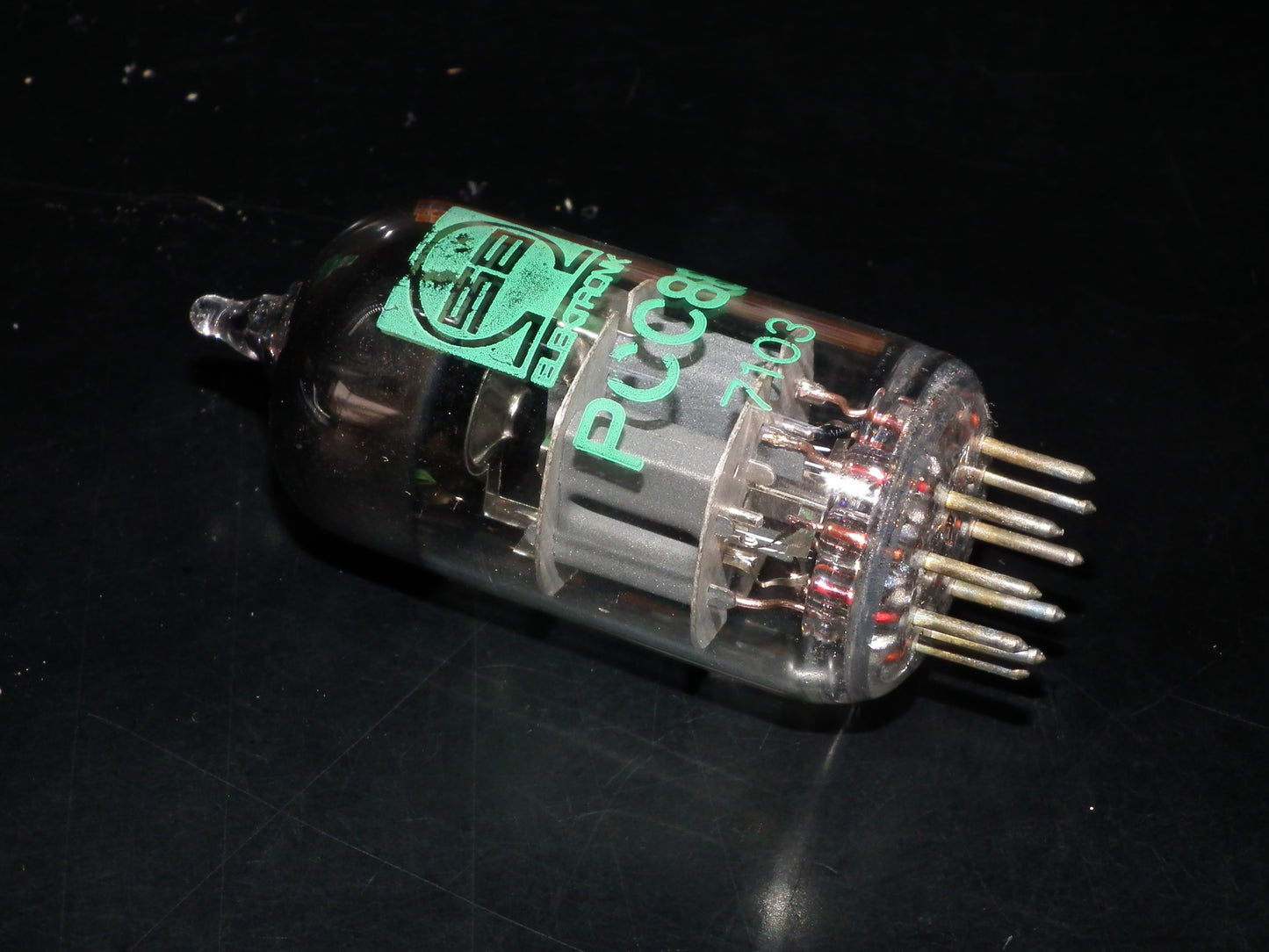 ECC88 PCC88 6DJ8 SB Elektronik Germany NOS NIB Green Logo USSR Made