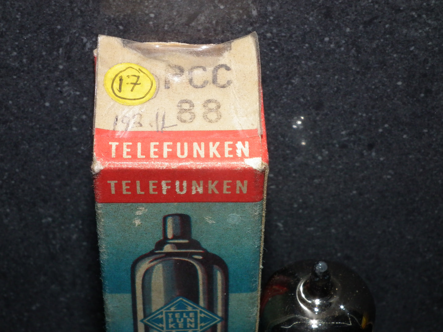 PCC88 Telefunken 7DJ8 NOS NIB Balanced Siemens Halske