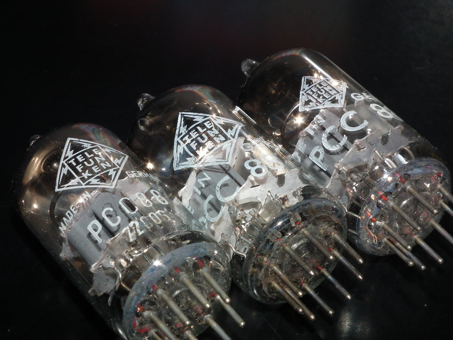 PCC88 Telefunken 7DJ8 NOS NIB balanced sections, low noise, Siemens Munich